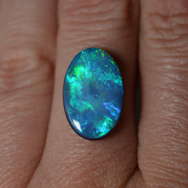 6.08ct Vivid Blue Doublet