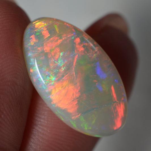 8.24ct Red Crystal Oval
