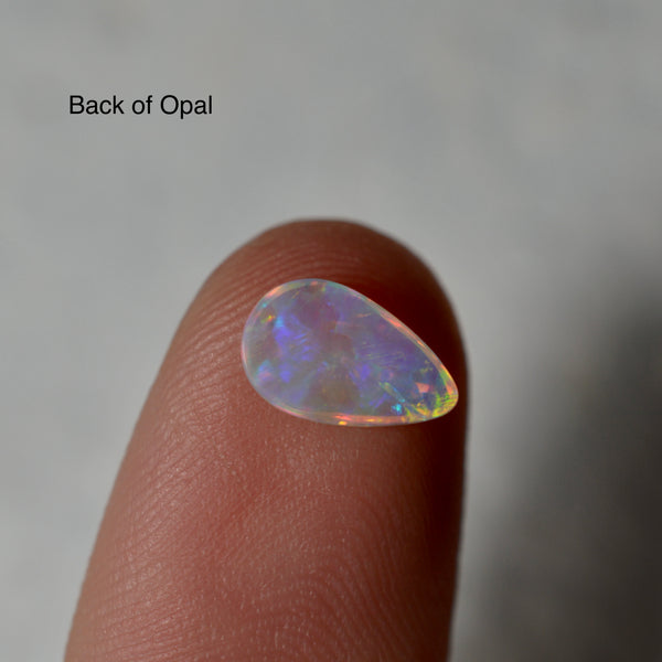 .70ct Rainbow Pipe Crystal Drop