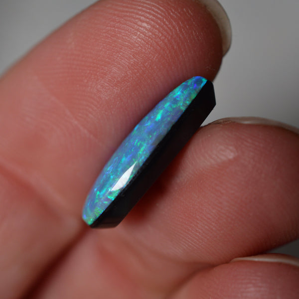 Domed Blue Doublet Drop