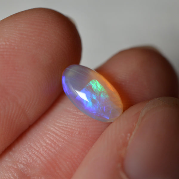 1.10ct Blue Purple Crystal Oval