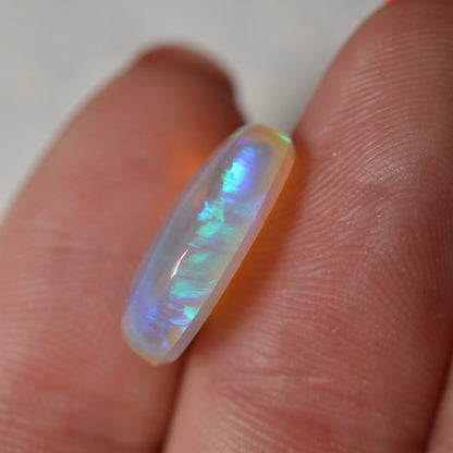5ct Vivid Blue Crystal Oval