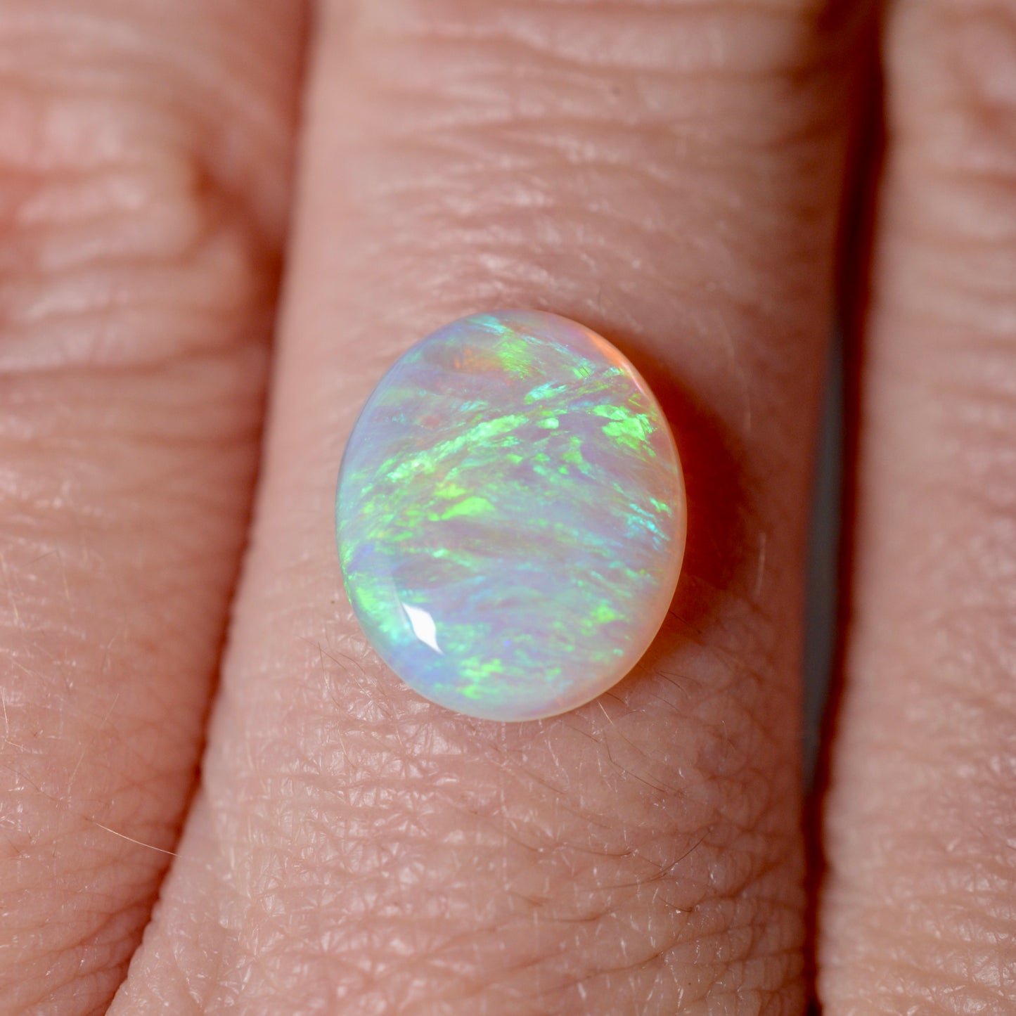 2.15ct Linear Crystal Oval