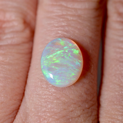 2.15ct Linear Crystal Oval