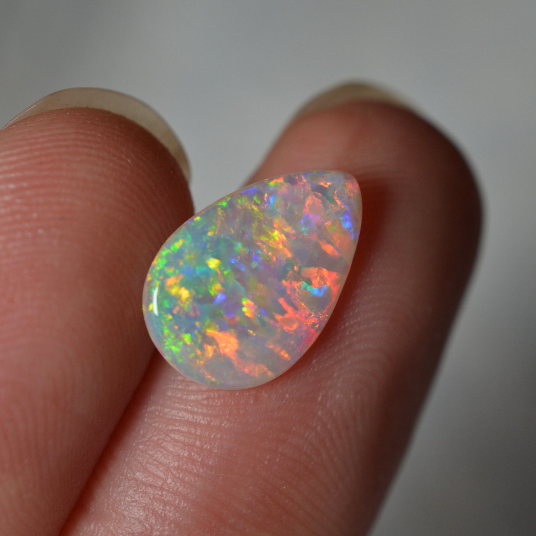 1.54ct Vivid Rainbow Crystal Drop