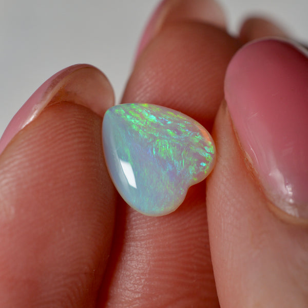 3 Crystal Opal Heart Parcel