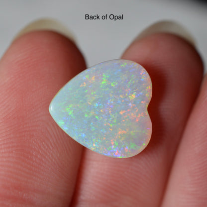 4.86ct Vivid Domed Heart