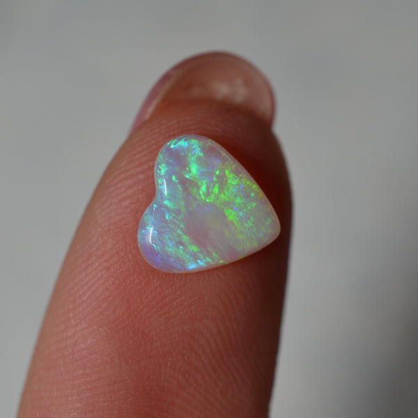 3 Crystal Opal Heart Parcel