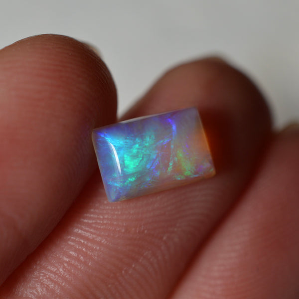 2.15ct Blue Purple Rectangular Crystal