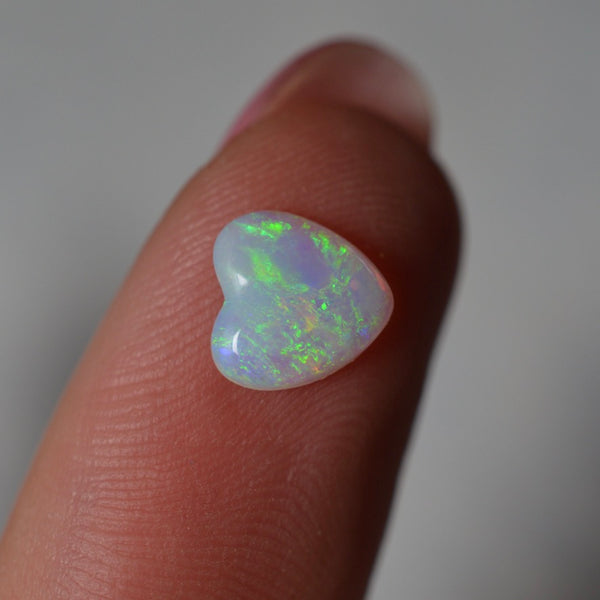 3 Crystal Opal Heart Parcel