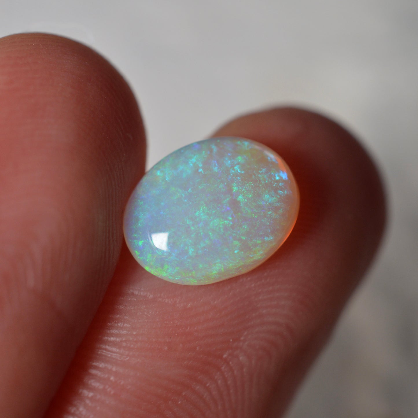 1.50ct Light Blue Oval