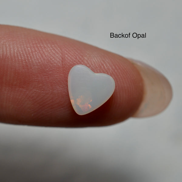 0.85ct Domed Heart