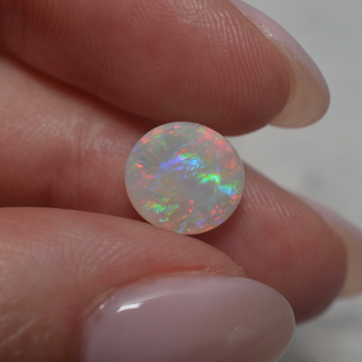 2.42ct Vivid Rainbow with hot Pink
