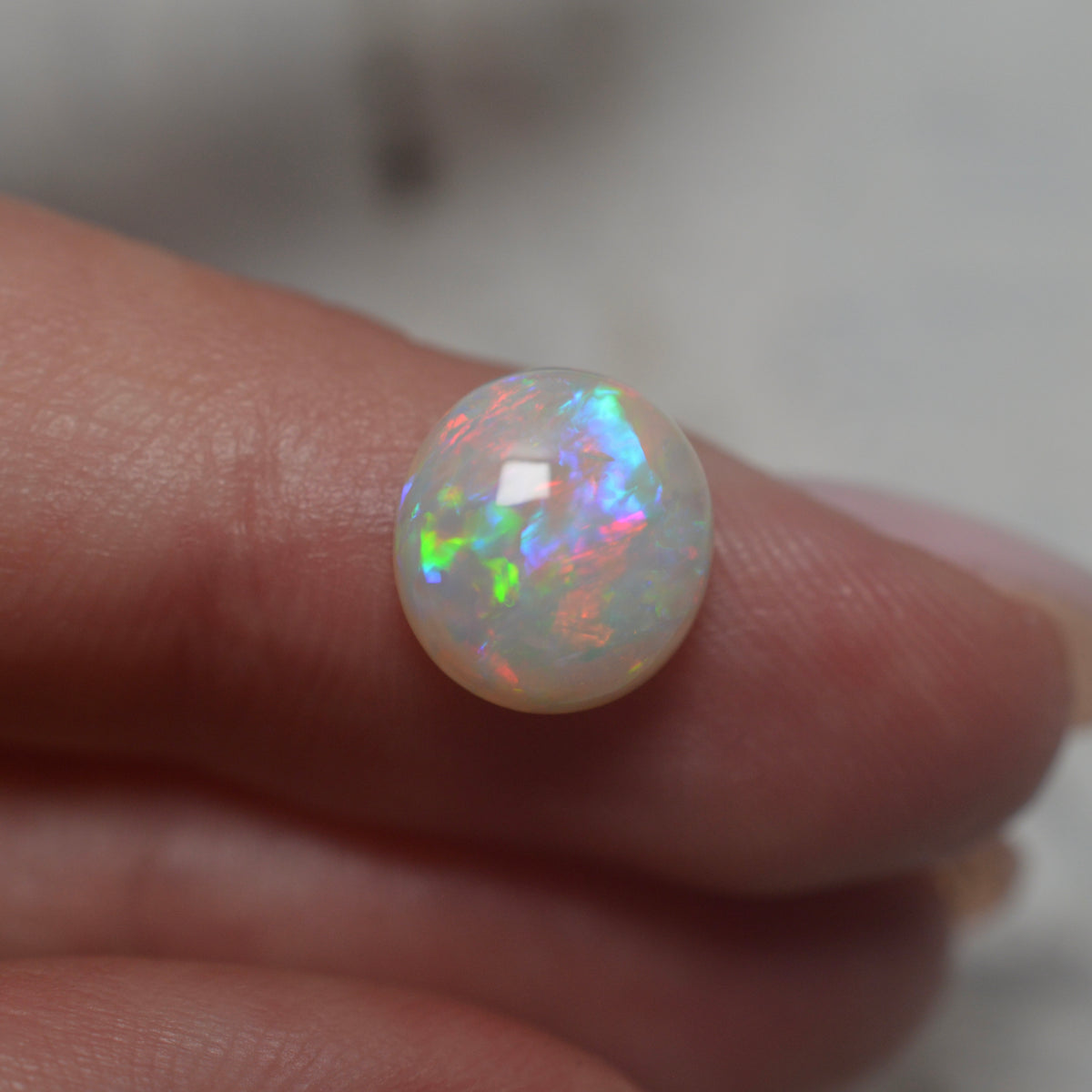 2.42ct Vivid Rainbow with hot Pink