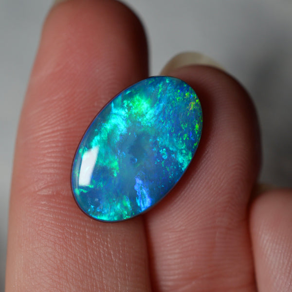 6.08ct Vivid Blue Doublet