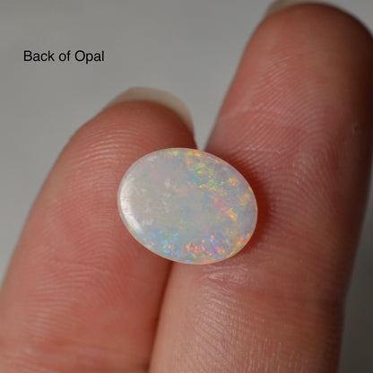 2.43ct Rainbow Pastel Ring Oval