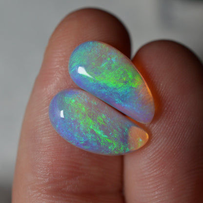 4.20ct Matching Water Droplet Pair
