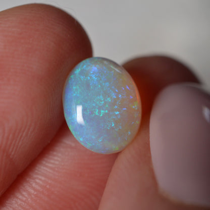 1.50ct Light Blue Oval