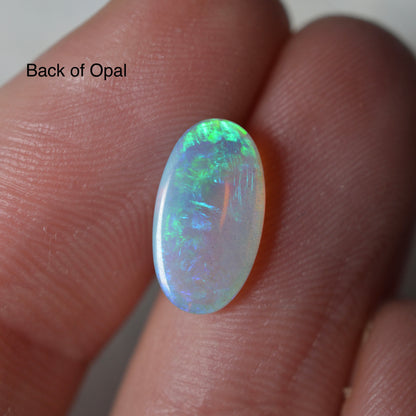 1.45ct Deep Blue Crystal Oval