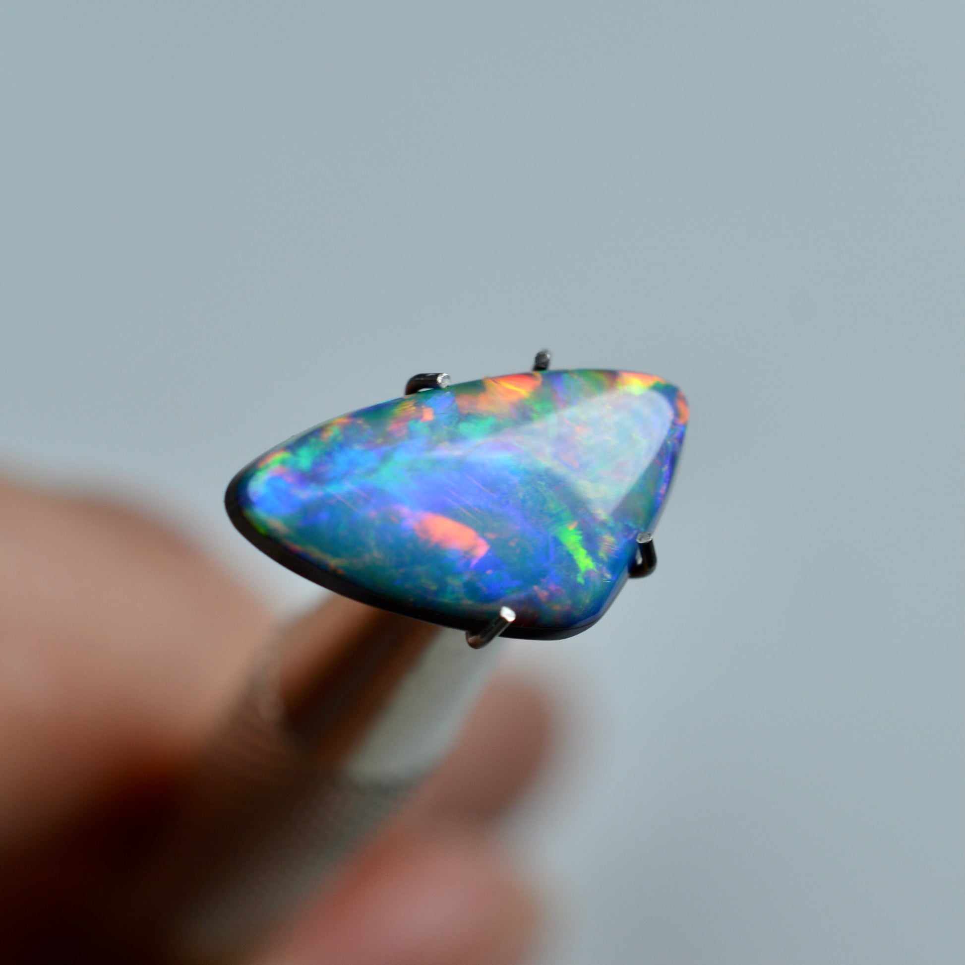 2.75ct Triangular Doublet | Jackson Opals