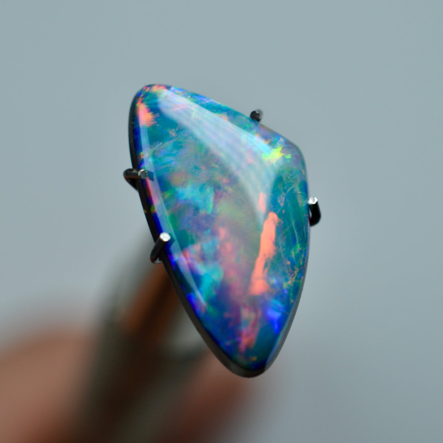 2.75ct Triangular Doublet | Jackson Opals