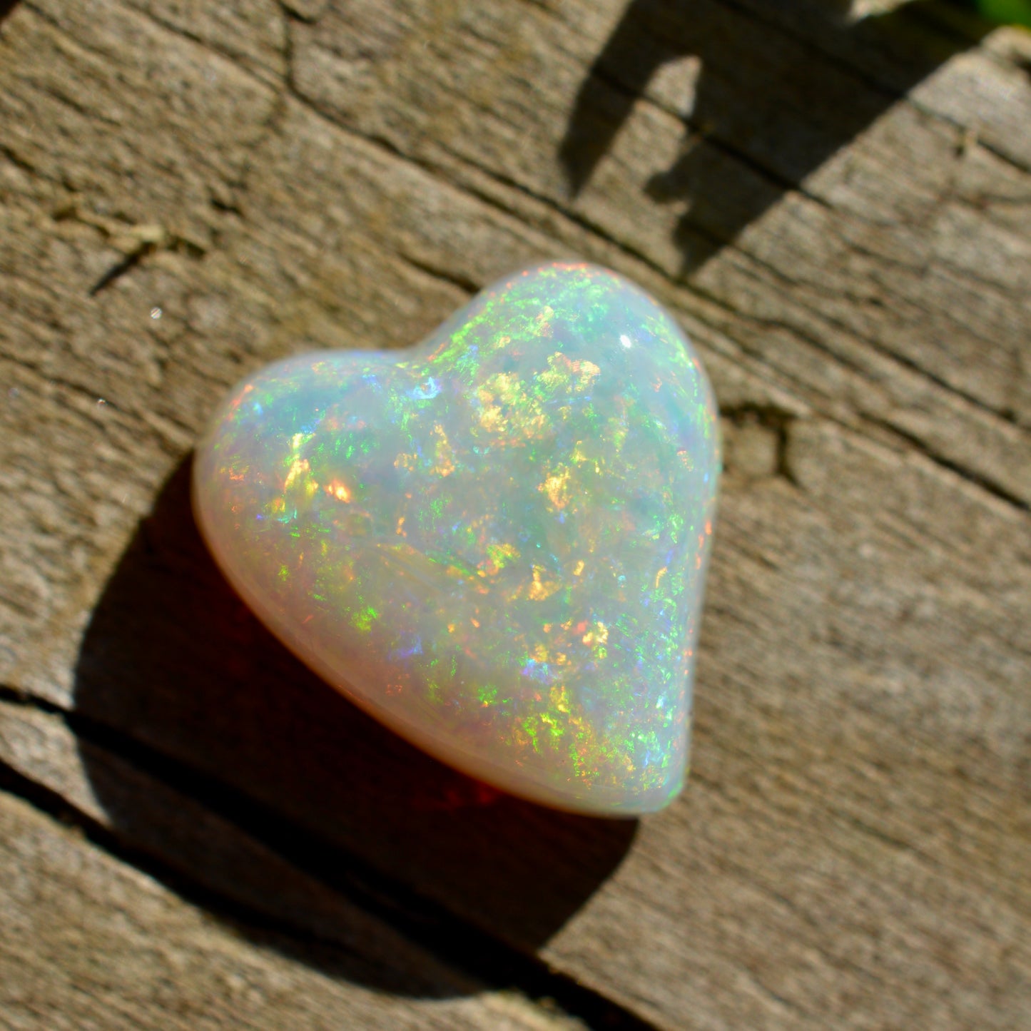 6.25ct Rainbow Heart
